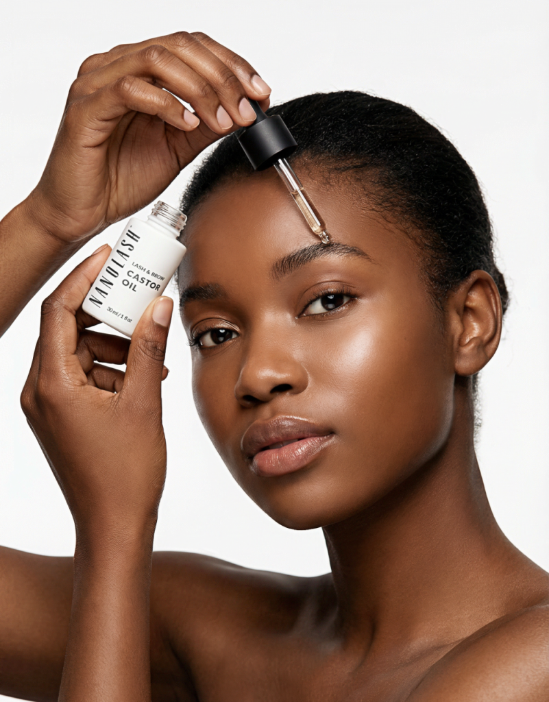 nanolash castor oil for eyebrows
