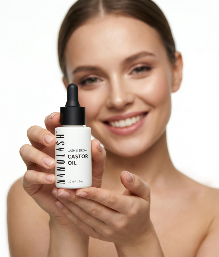 cold pressed organic castor oil nanolash